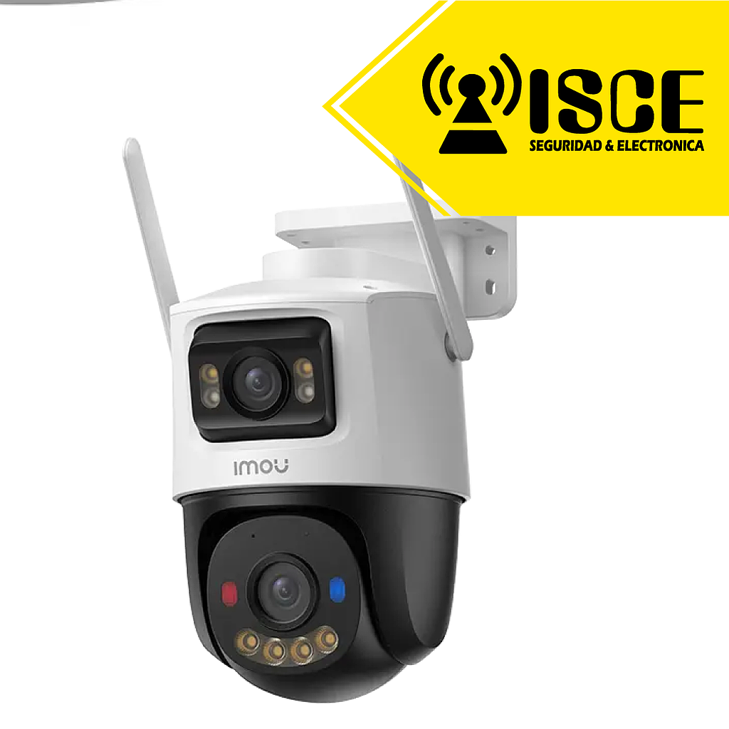 IMOU CAMARA CRUISER DUAL 2 10MP DOBLE LENTE 5MP + 5MP PAN & TILT LENS ...