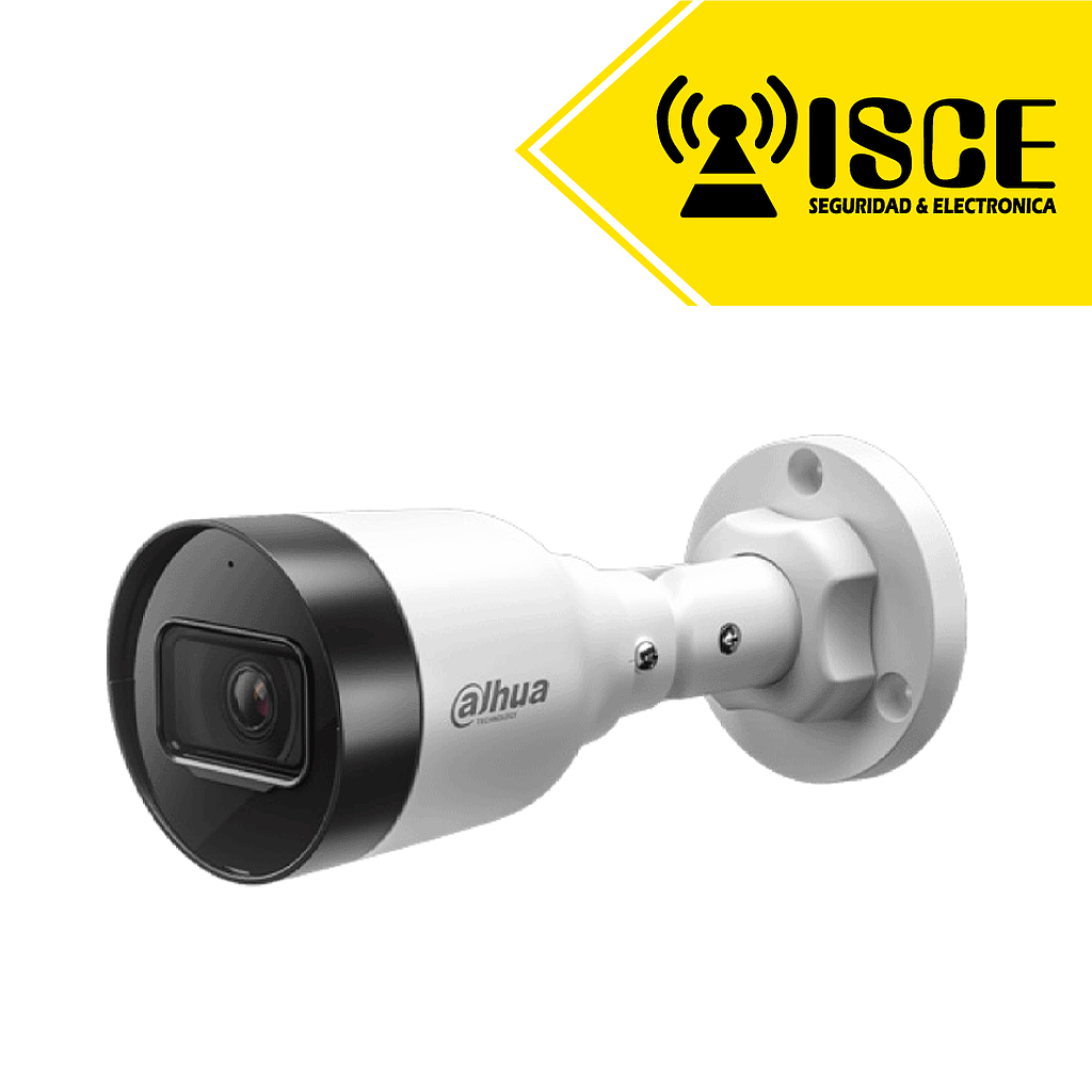 DAHUA DH-IPC-HFW1431T1N-S6 IP TUBO 4MP H. 265+ WDR IR30 IP67 C/MICRO