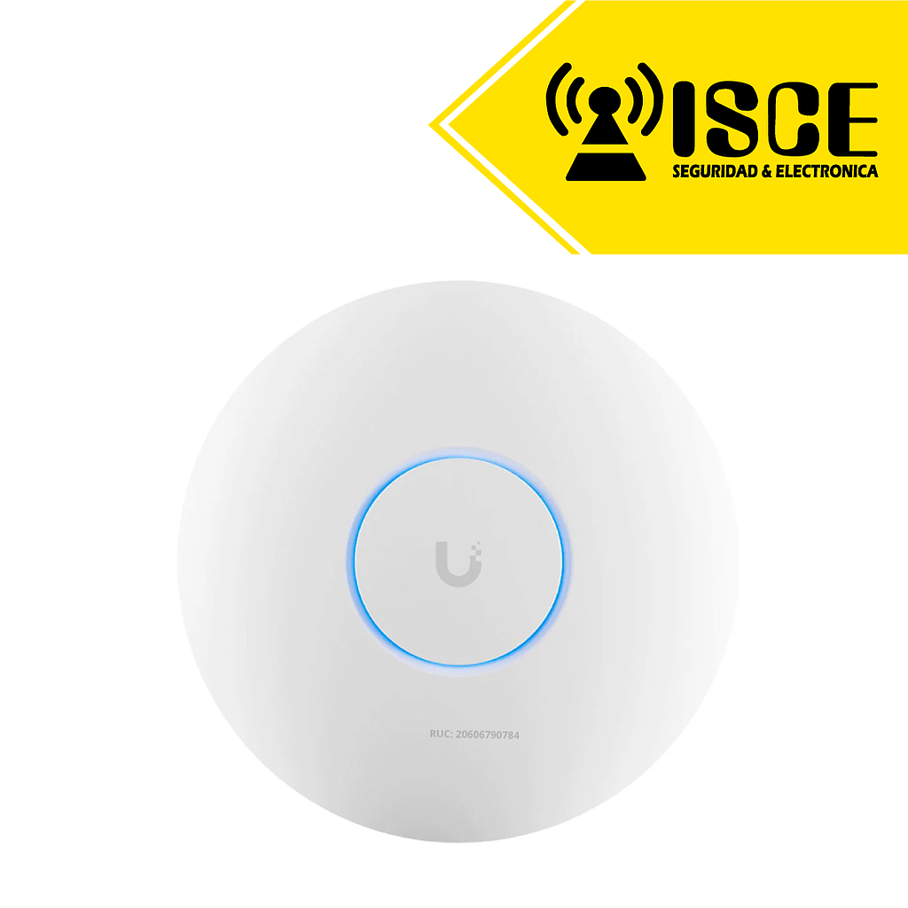 UBIQUITI ACCESS POINT UNIFI WIFI6 2X2 MIMO 140 M2 COVERTURA MAS DE 300 DISPOSITIVOS