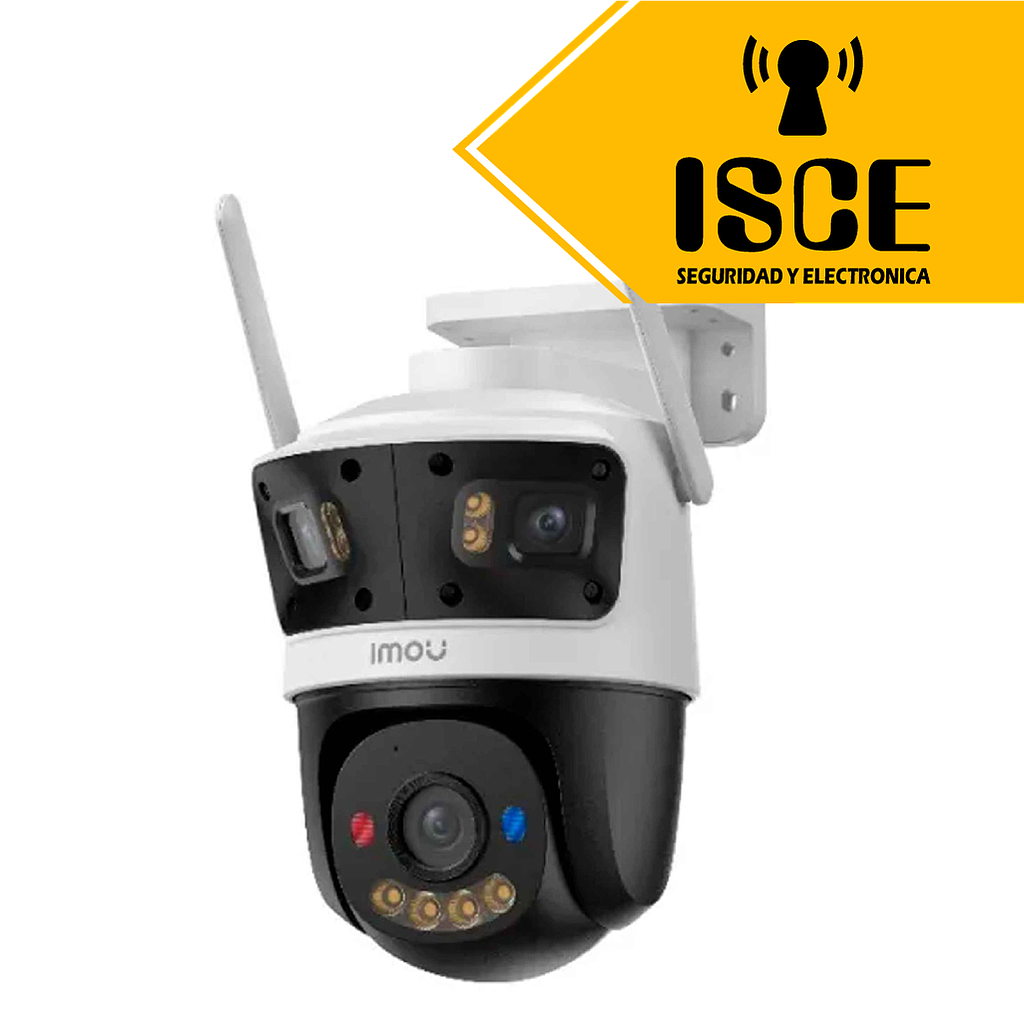 IMOU IPC-S7UN-11M0WED-IMOU CAMARA IP WIFI CRUISER TRIPLE 11MP 2 LENTS 3MP+5MP PT IR30 TIOC IP66