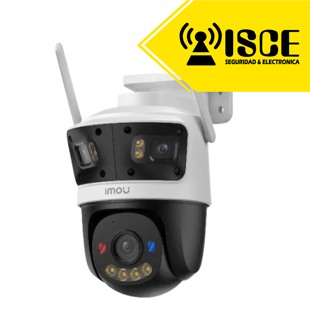 IMOU IPC-S7UN-11M0WED-IMOU CAMARA IP WIFI CRUISER TRIPLE 11MP 2 LENTS 3MP+5MP PT IR30 TIOC IP66