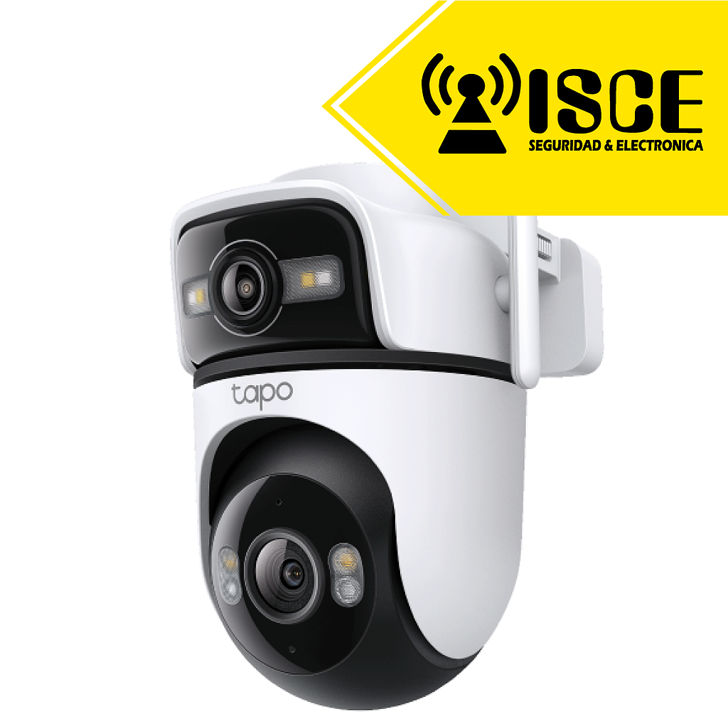 TP-LINK CAMARA EXTERIOR DUAL LENS PAN/TIL 3MP+MP