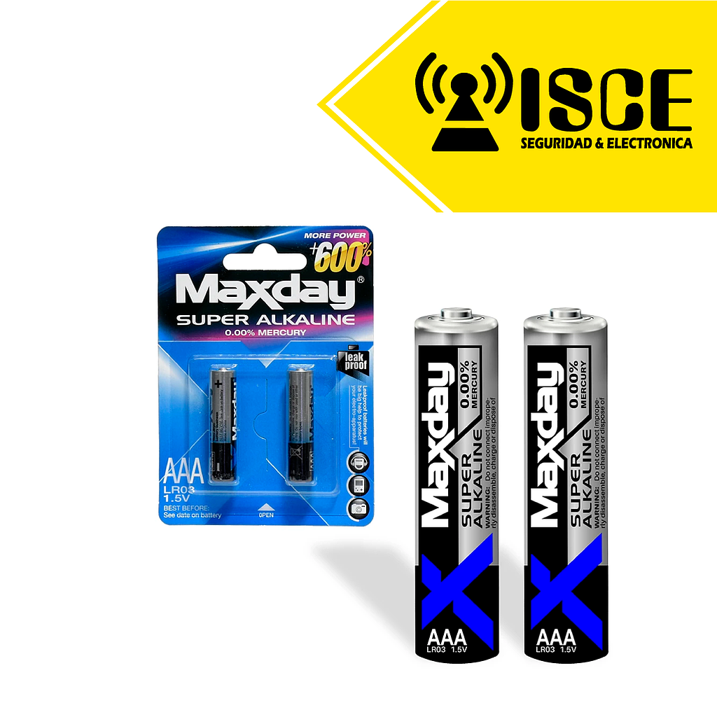 LANCOM PILA ALCALINA (AAA-LR03-1.5V) X2