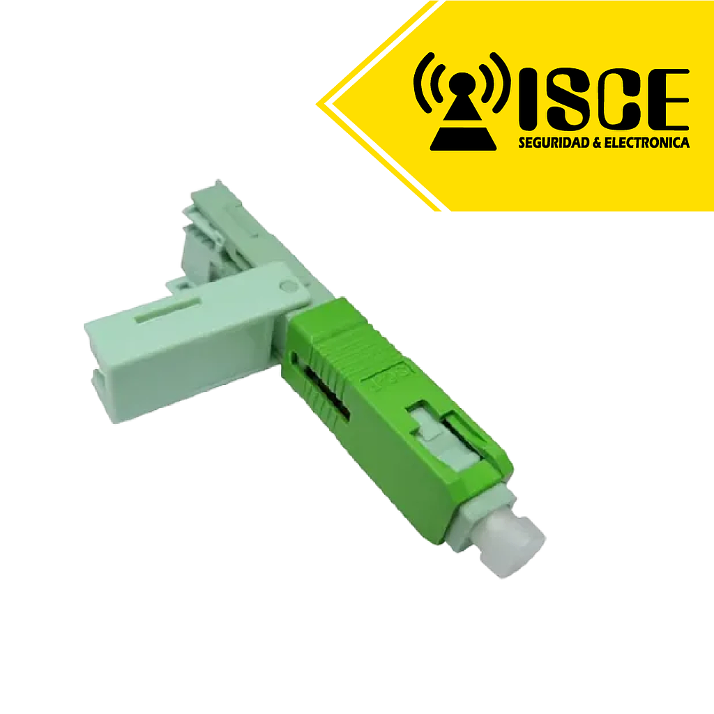 LATIC CONECTOR OPTICO MECANICO SC/APC-10 (VERDE OSCURO)
