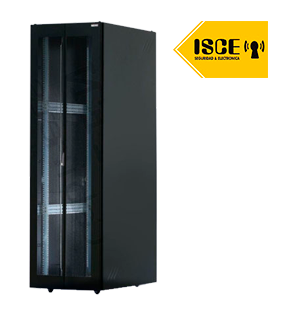 TOTEN GABINETE DE PISO DE 42 RU (ALTO 2.06 ANCHO 0.80 PROF. 0.80) PUERTAS DELANTERAS Y POSTERIOR DOBLE MICROPERFORADA