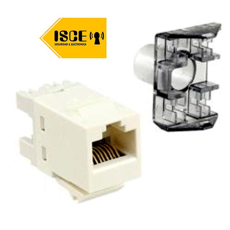 AMP/COMMSCOPE JACK CAT 6 BLANCO