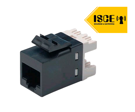 AMP/COMMSCOPE JACK CAT 6 NEGRO