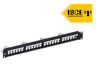 AMP/COMMSCOPE PLACA PATCH PANEL 24 PTO VACIA CAT 5E/6