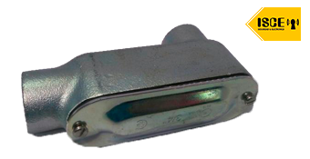 NAVIA CAJA CONDULET TIPO LB 3/4&quot; FORM 35 DE ALUMINIO C/TAPA Y EMPAQUETADURA