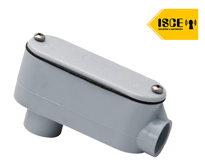 NAVIA CAJA CONDULET TIPO T 1&quot; FORM 35 DE HIERRO C/UL C/TAPA Y EMPAQUETADURA