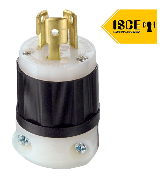 LEVITON ENCHUFE 2X15A 125V L5  C/SEGURO
