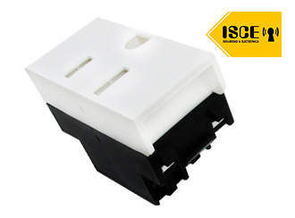 LEVITON TOMACORRIENTE POLARIZADO CIEN C/TIERRA 15A 125/250V - BLANCO