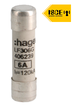 HAGER FUSIBLE 10X38 GG 6A 500V 