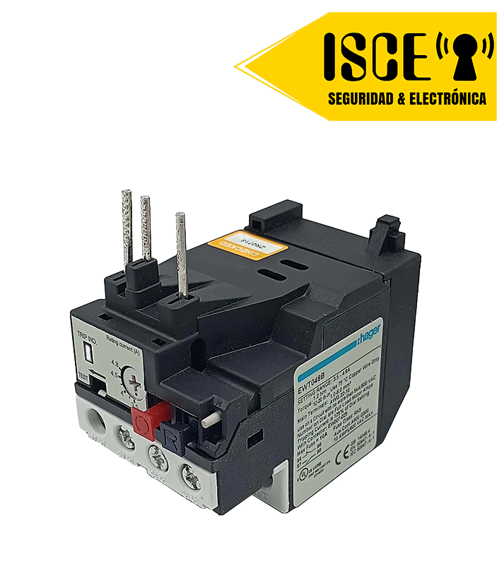 HAGER RELE PARA CONTACTOR EW7 A EW32 (REG. 3.50-4.80) 1NA + 1NC UL CE IEC-60947-4-1
