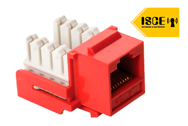 SATRA JACK CAT5E ROJO