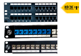 SATRA PATCH PANEL CAT6A 24P MOD C/J BLINDADO