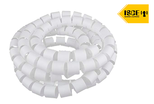 HONT ESPIRAL BLANCO P/CABLE 8MM