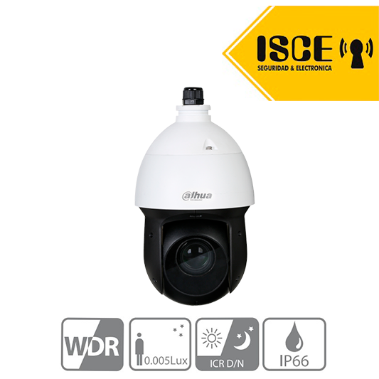 DAHUA DOMO PTZ 1.0 MP 720P Zoom 31X IR 100M IP66 Max 240°/s pan speed