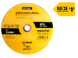 UYUSTOOLS DISCO CORTA METAL 230MM*1.6*22.2