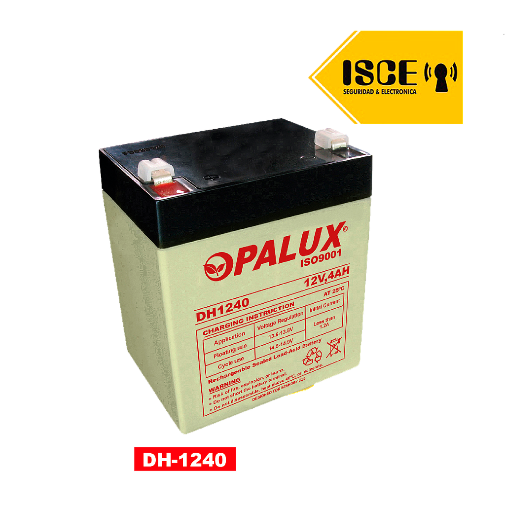 OPALUX BATERIA SECA 12V 4AH
