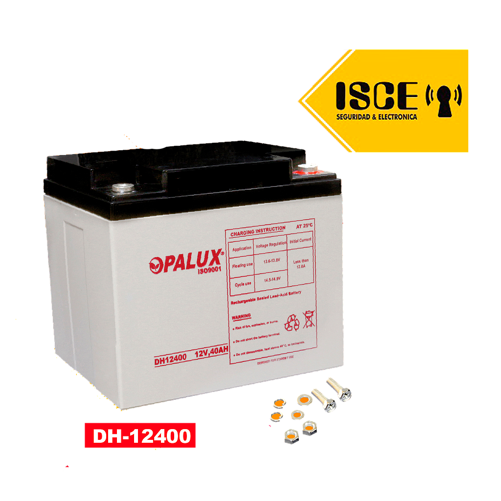 OPALUX BATERIA SELLADA GEL RECARGABLE 12V 40AH