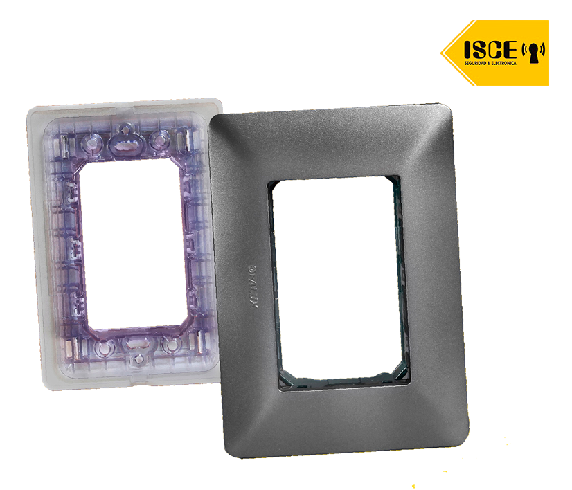 OPALUX PLACA CON SOPORTE GRIS MATE MASTER 200