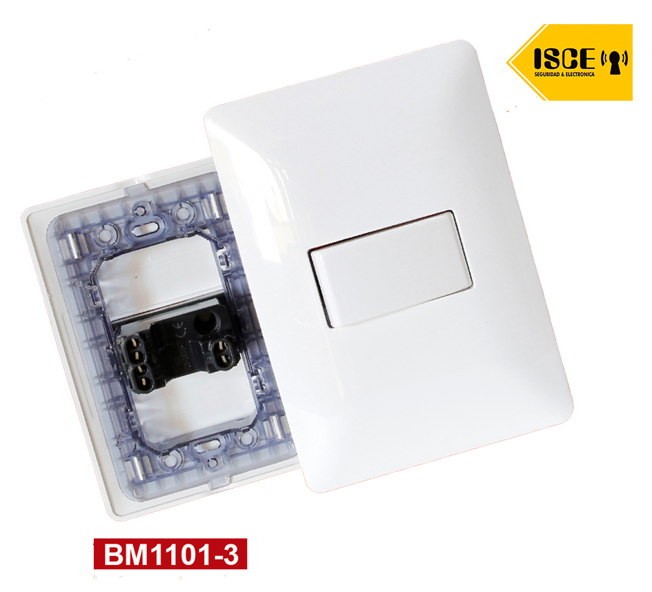 OPALUX INTERRUPTOR SIMPLE CONMUTADO 10 AMP 250V P/EMPOTRAR