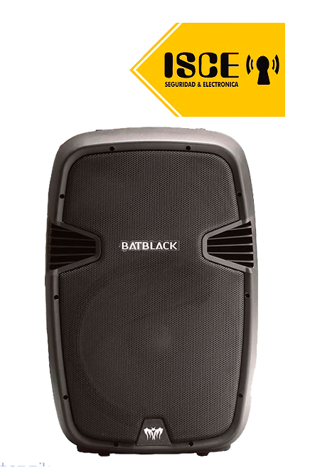 BATBLACK PARLANTE 12&quot; 700W C/USB SD FM 2 IN MICRODUAL