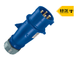 MENNEKES ENCHUFE 32AMP 3P+T 250V AZUL 9H IP44 