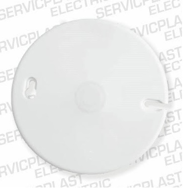 SERVICPLAST TAPA CIEGA OCTOGONAL 4X4 PVC BLANCO