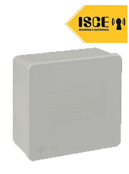 SOLERA CAJA DE PASE LIBRE DE HALOGENO SIN CONOS 100X100X45MM IP55 IK07 GRIS
