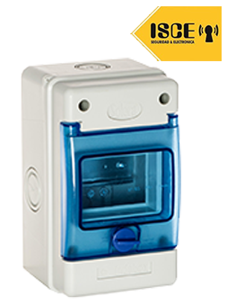 SOLERA TABLERO DE DISTRIBUCIÓN ADOSABLE HERMETICO LIBRE HALOGENO 4 P IP65 IK08 120X200X115MM