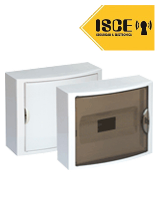 SOLERA TABLERO RIEL DIN ADOSABLE LIBRE DE HALOGENO 14 POLOS PUERTA FUME A/H IP40 IK07