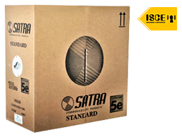 SATRA CABLE SOLIDO UTP CM CAT5E GRIS (CAJA GRIS)