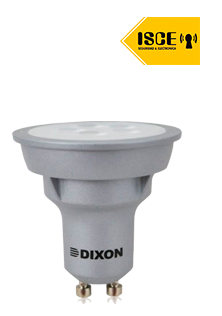 DIXON DICROICO LED 6W 60° 220V/G10 LUZ CALIDA