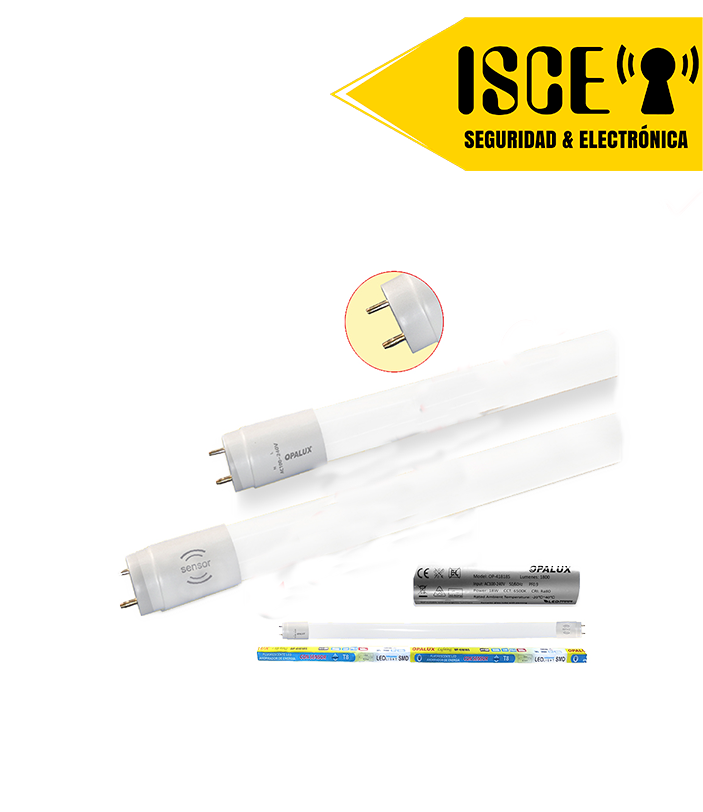 OPALUX KIT P/FLUORESENTE LED 1.2MTS 18W PLANCHA X40