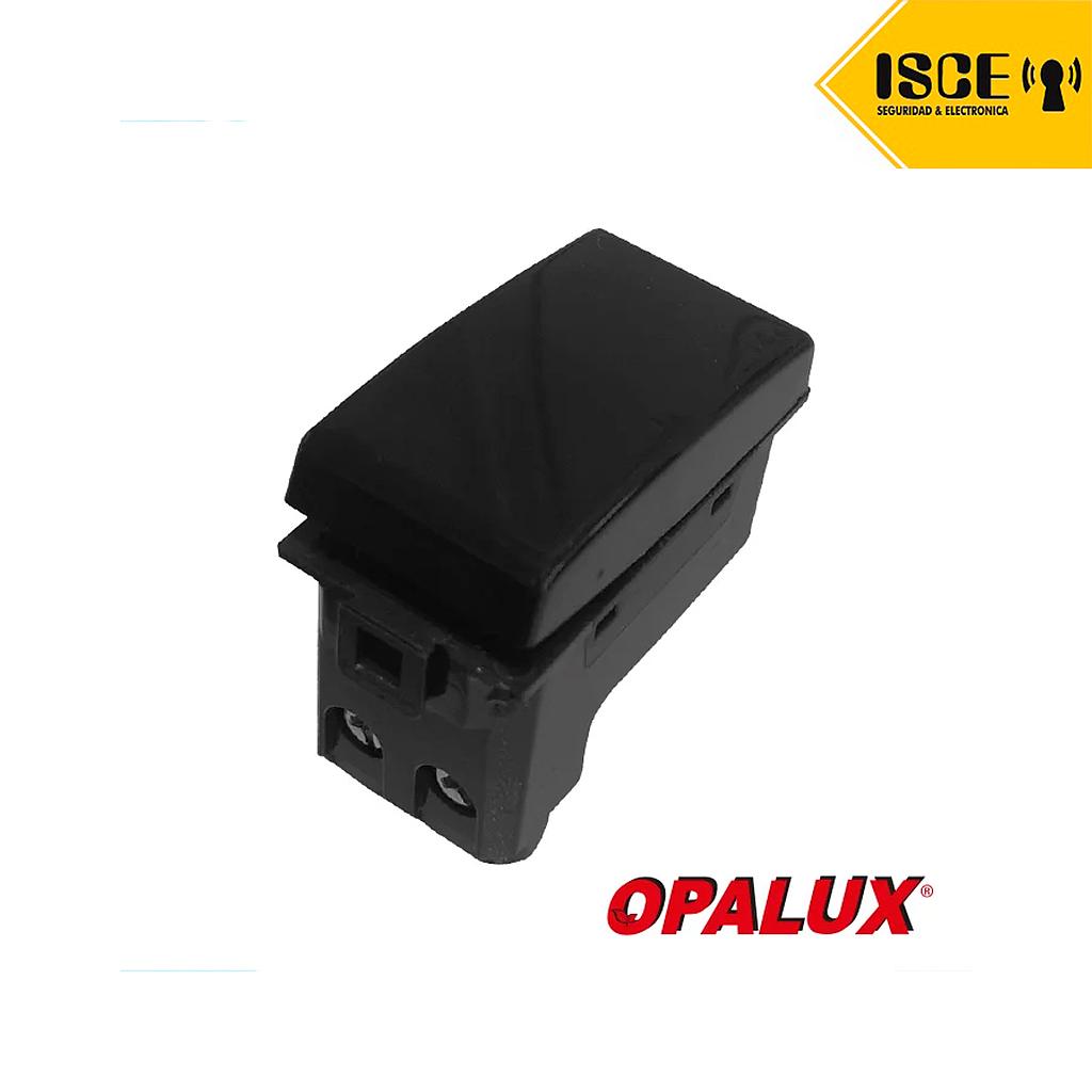 OPALUX DADO INTERRUPTOR 10A NEGRO MASTER 400
