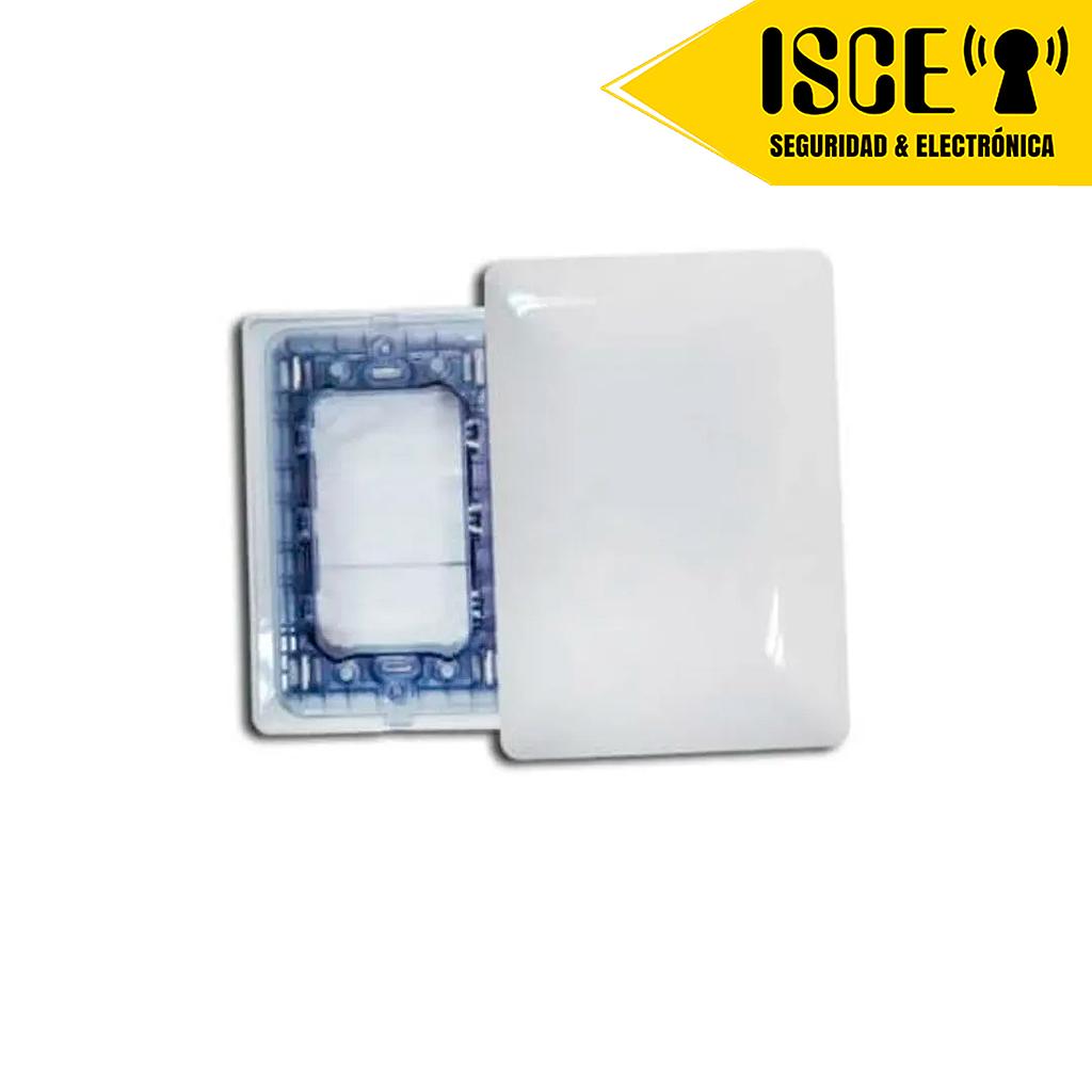 OPALUX TAPA CIEGA CON SOPORTE COLOR BLANCO