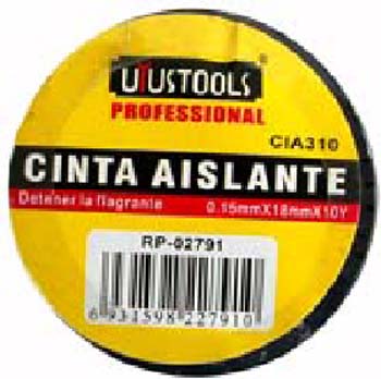 UYUSTOOLS CINTA AISLANTE 0.15MM X 18MM X 10Y