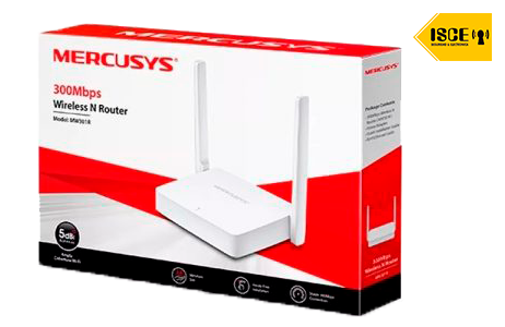 MERCUSYS ROUTER 300MBPS N 2 ANTENAS