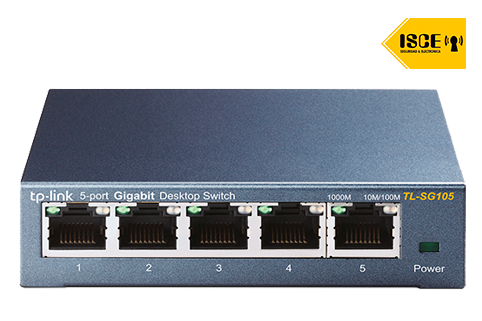 TP-LINK SWITCH 5P GIGABIT METAL