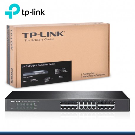 TP-LINK 10/100 SWITCH 24P METAL RACK 19&quot;