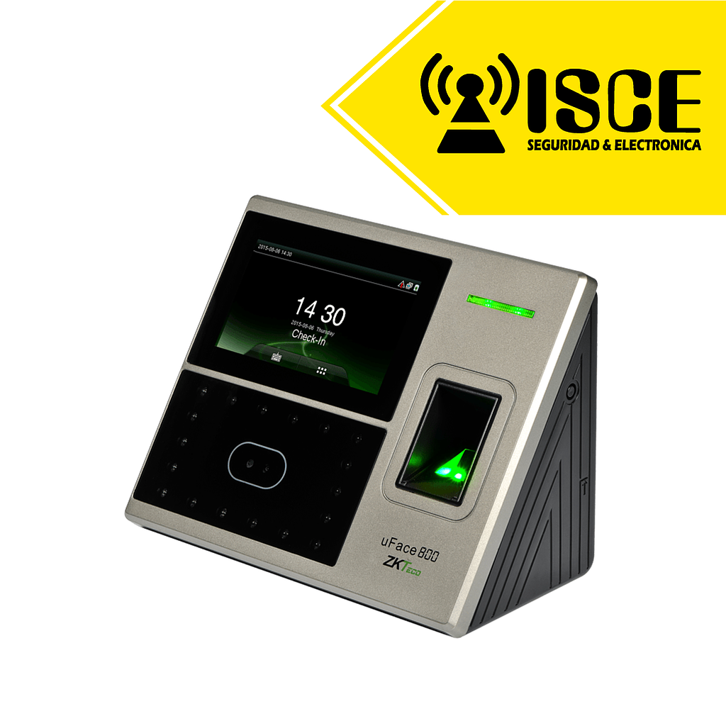 ZKTECO RELOJ BIOMETRICO CONTROL DE ACCESO FACIAL HUELLA PALMA