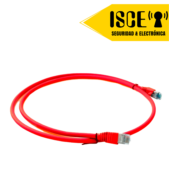 AMP/COMMSCOPE PATCH CORD CAT 6A ROJO 1MT