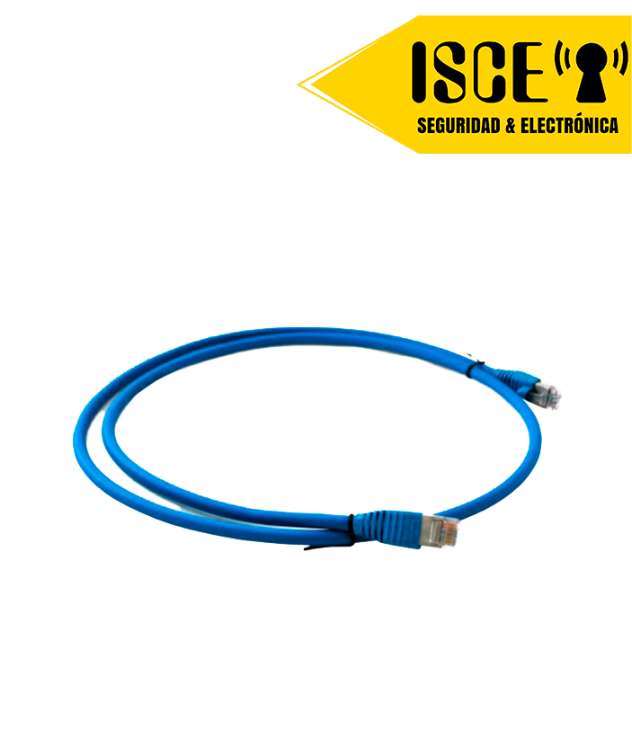 AMP/COMMSCOPE PATCH CORD CAT 6 LSZH AZUL 1MT