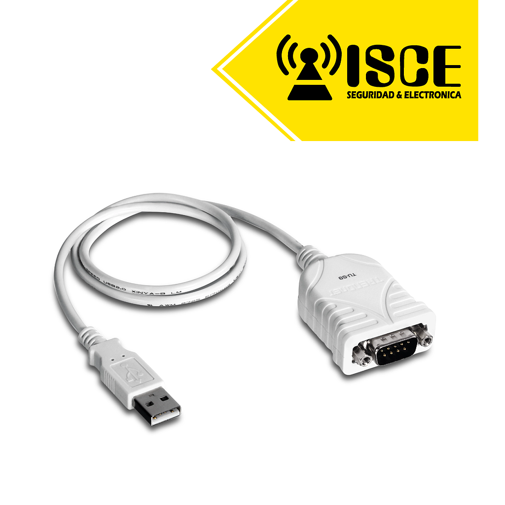 TRENDNET ADAPTADOR USB A SERIAL RS232 (DB-9)