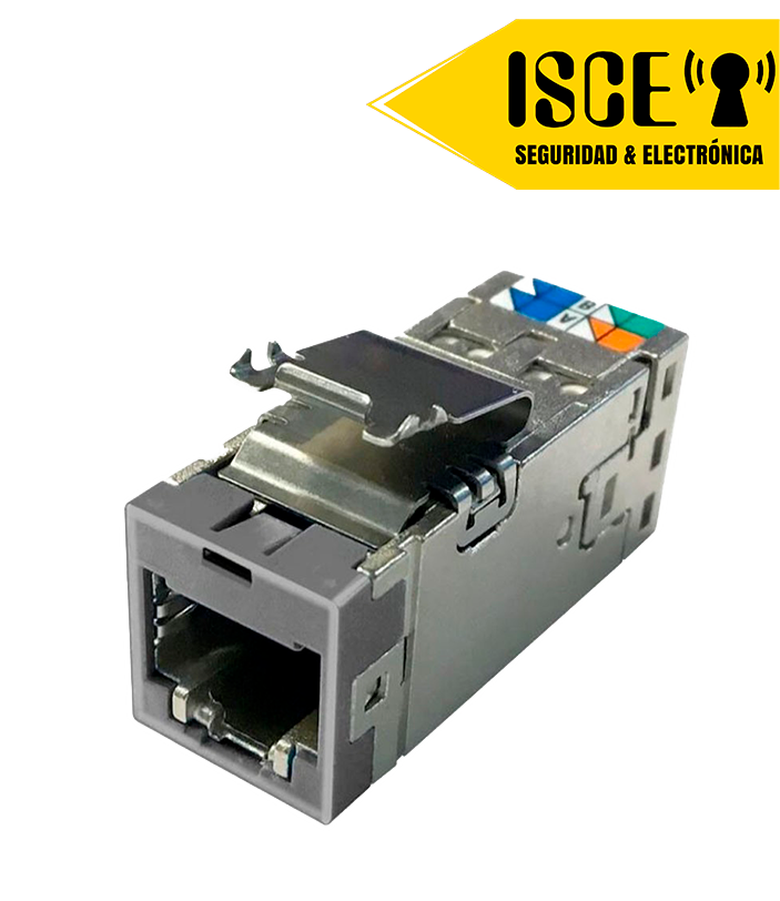 AMP/COMMSCOPE JACK MODULAR CAT 6A GRIS