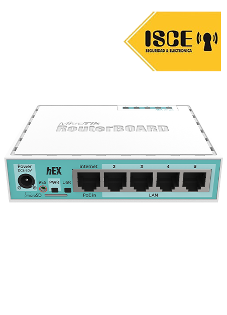 MIKROTIK HEX DUAL CORE 880MHZ MHZ CPU 256MB RAM