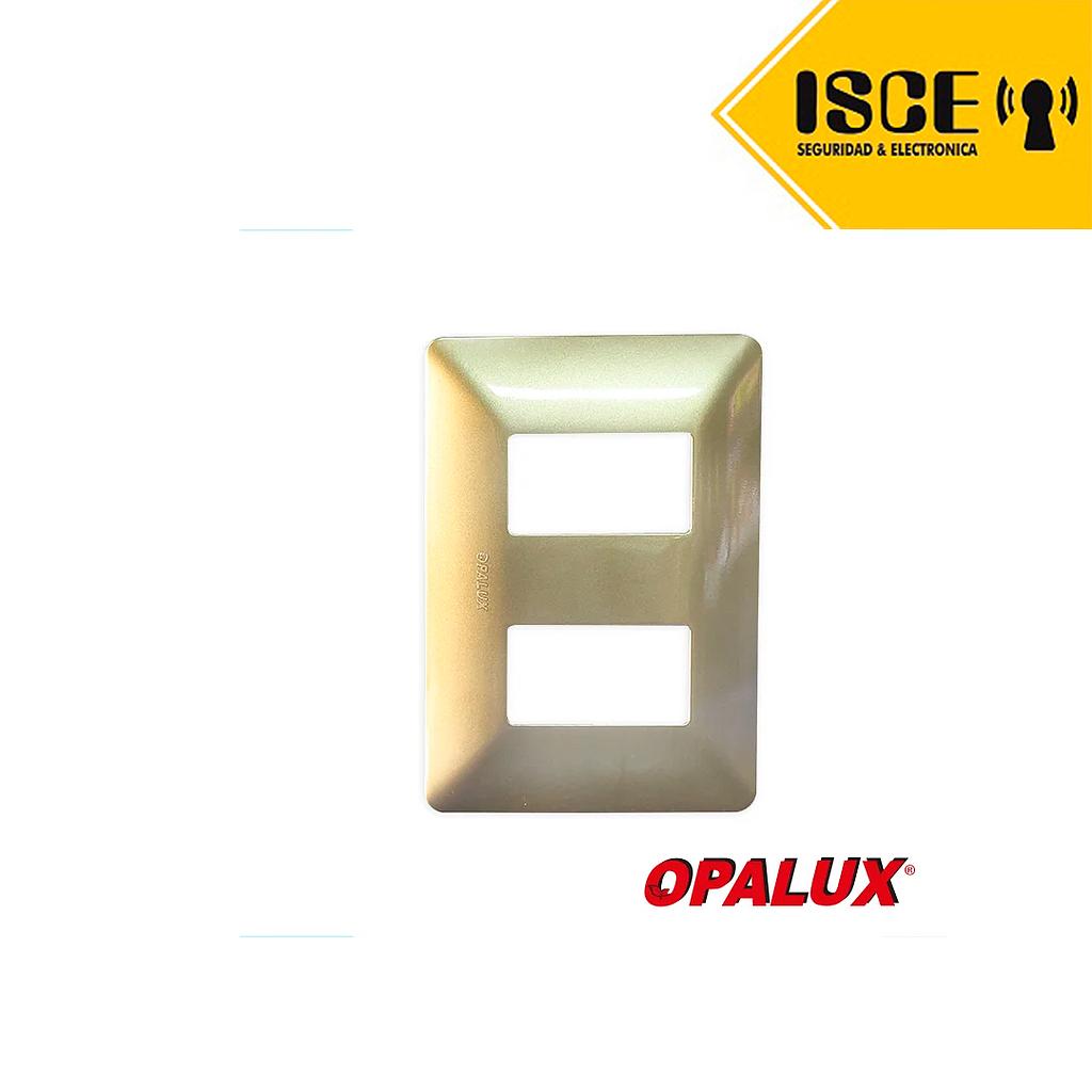 OPALUX PLACA DOBLE CHAMPAGNE MASTER 200