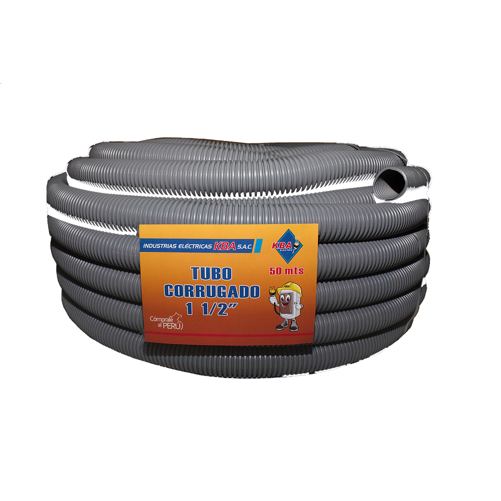 KBA TUBO CORRUGADO DE 1-1/2&quot;